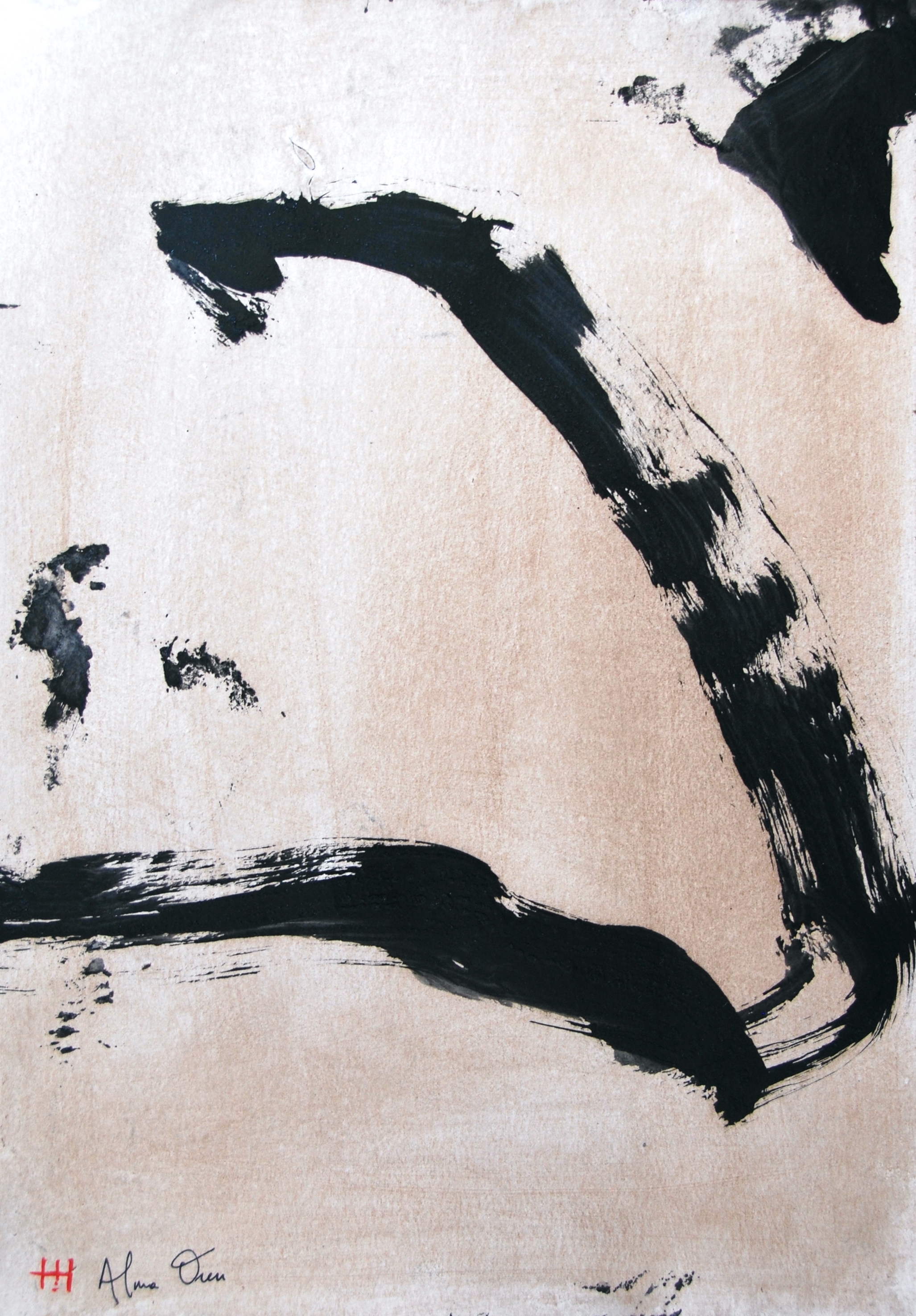 Matière — Alma Oren, détail de surface et de geste